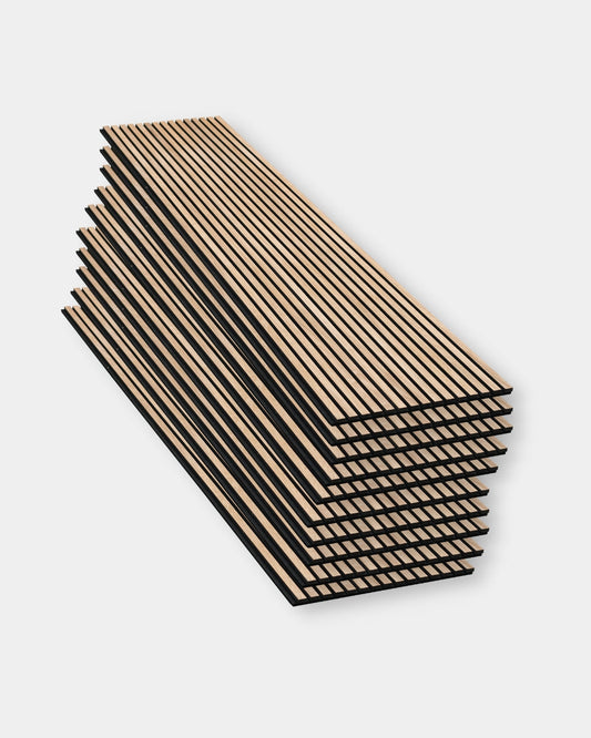 Akupanel Classic Light Oak - 20 stycken paketerbjudande