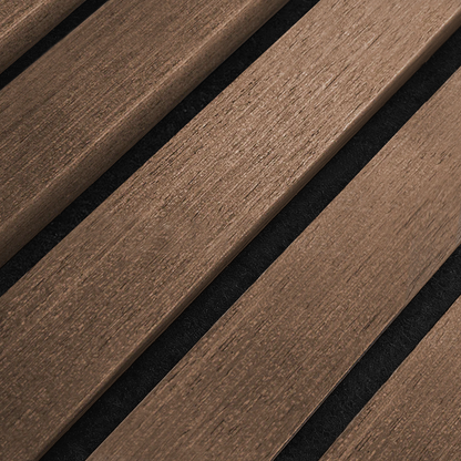 AkuPanel Gerookt Eiken-Hout | 240cm x 60cm | 3-zijdig écht houtfineer