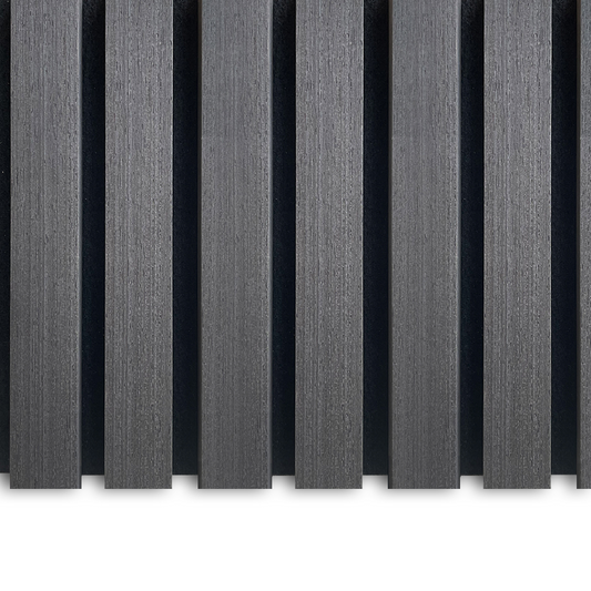AkuPanel Antracit-Wout | 270cm x 60cm | 3-lagers äkta trä