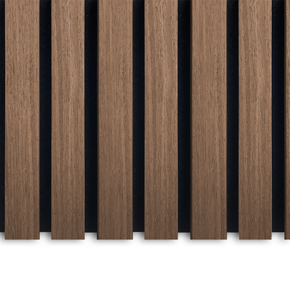 AkuPanel Gerookt Eiken-Hout | 240cm x 60cm | 3-zijdig écht houtfineer