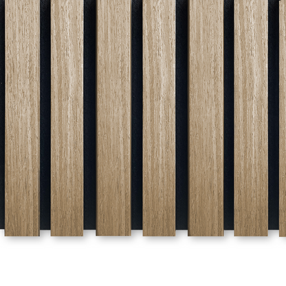 AkuPanel Naturel Eiken-Hout | 240cm x 60cm | 3-zijdig écht houtfineer