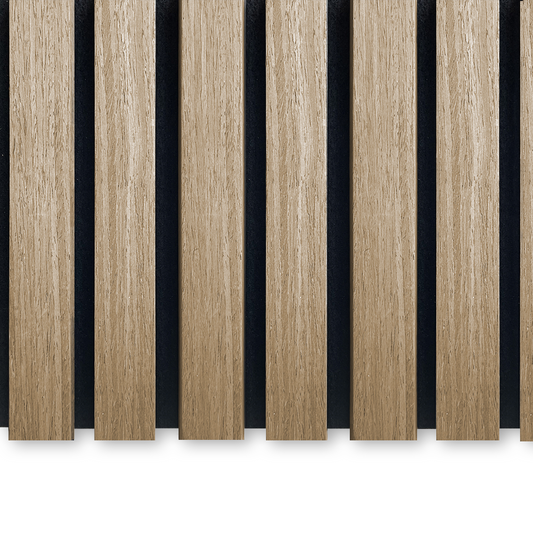 AkuPanel Naturel Eiken-Hout | 240cm x 60cm | 3-zijdig écht houtfineer