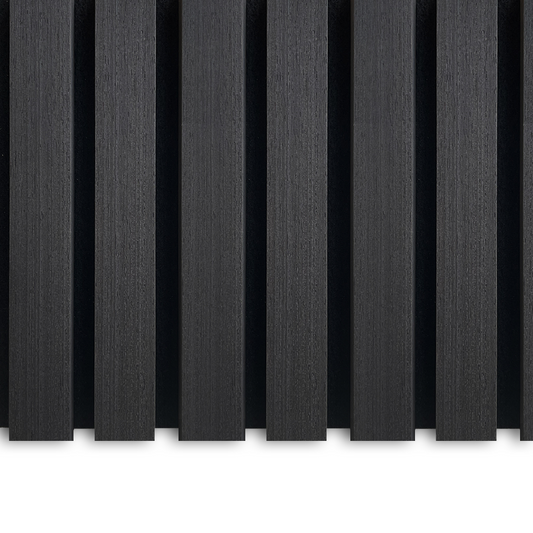 AkuPanel Svart Ek-Trä | 270cm x 60cm | 3-sidigt äkta träfanér