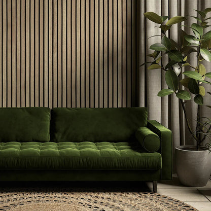 AkuPanel Naturel Eiken-Hout | 240cm x 60cm | 3-zijdig écht houtfineer